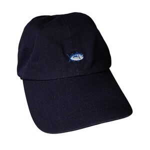 Southern Tide Navy Blue Skipjack Hat Baseball Cap‎ Adjustable Men's Cotton